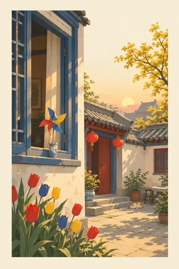 小院春秋 - 漫剧www 家庭类短剧封面